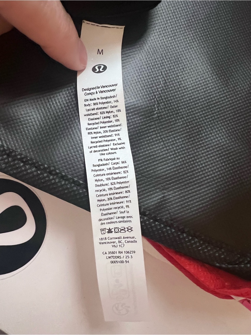 #714 Lululemon NWT Fast and Free High-Rise Classic-Fit Split Short 3” Black M - Picture 4 of 5
